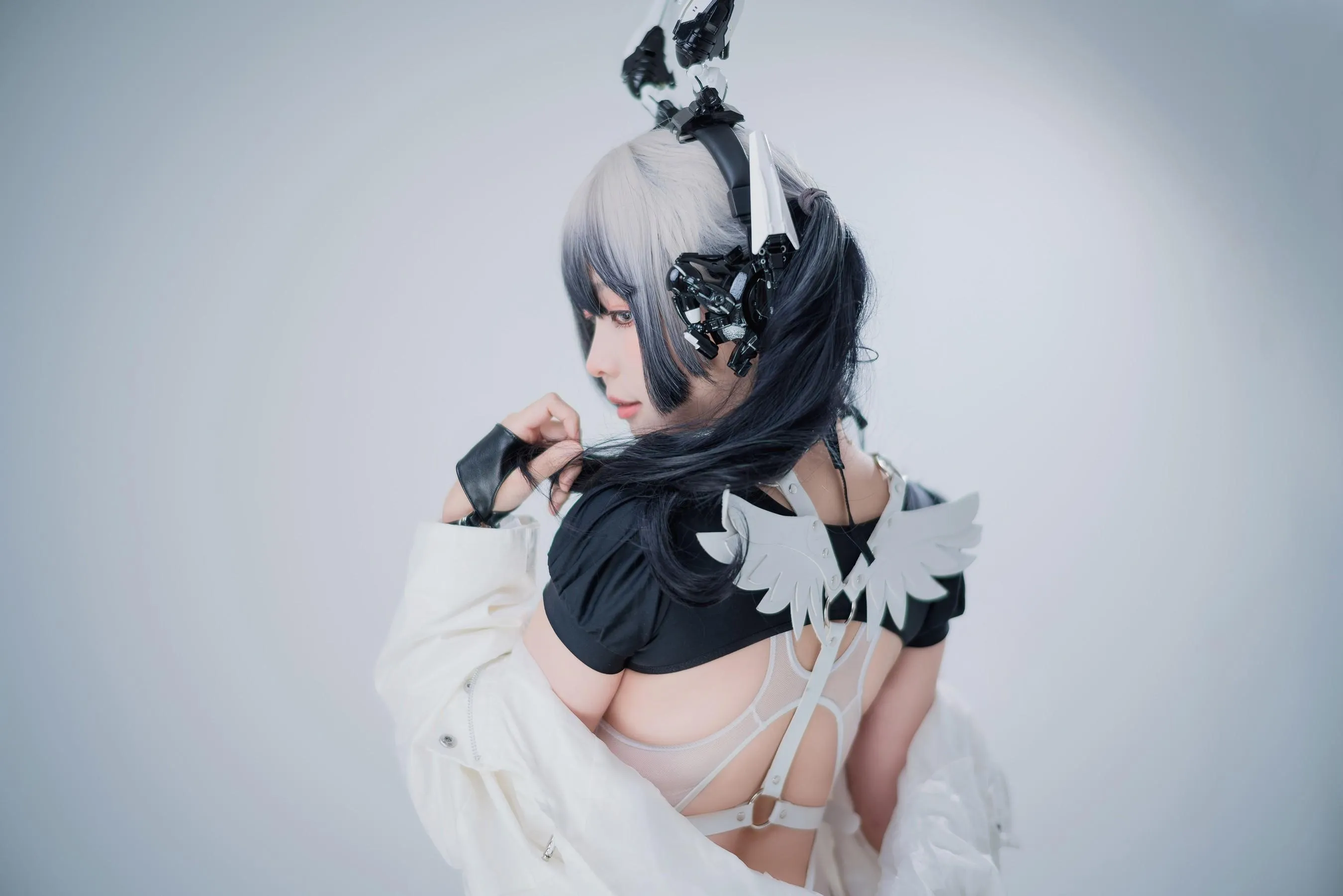 ElyEE子 – NO.125 CyberGirl Blanche [42P]插图6